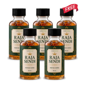 4x Botol Raja Sendi + Free 1x Botol